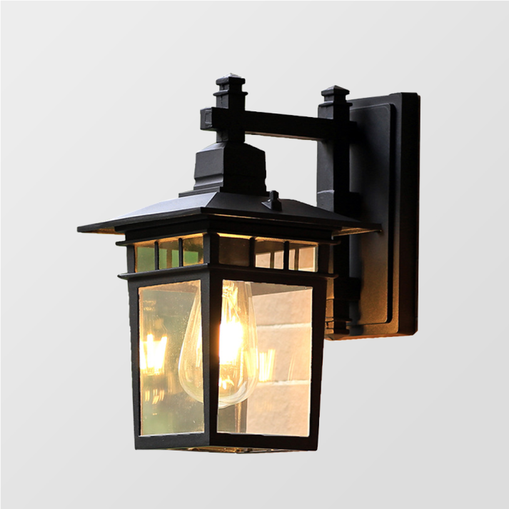 Klassieke Buitenwandlamp – IP65 – Aluminium & Glas | Lanterna Regola