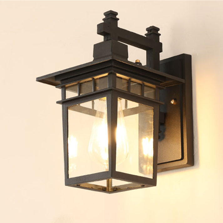 Klassieke Buitenwandlamp – IP65 – Aluminium & Glas | Lanterna Regola