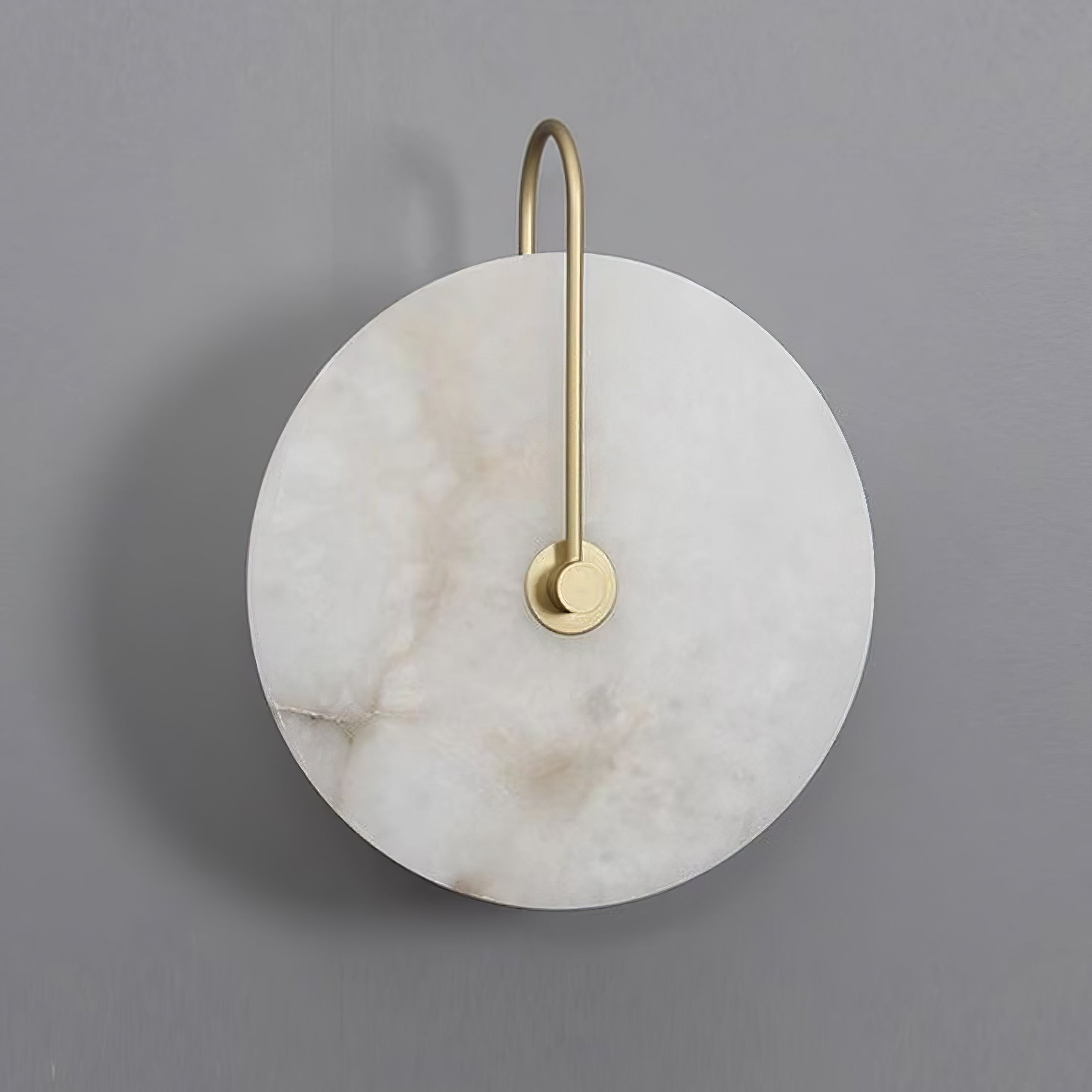 Alba | Wandlamp van Albast met Art Deco Design