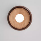 LED Plafondlamp Houtlook – Minimalistisch Design – Rond | Albonara