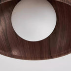 LED Plafondlamp Houtlook – Minimalistisch Design – Rond | Albonara
