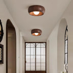 LED Plafondlamp Houtlook – Minimalistisch Design – Rond | Albonara