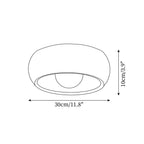 LED Plafondlamp Houtlook – Minimalistisch Design – Rond | Albonara