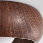 LED Plafondlamp Houtlook – Minimalistisch Design – Rond | Albonara