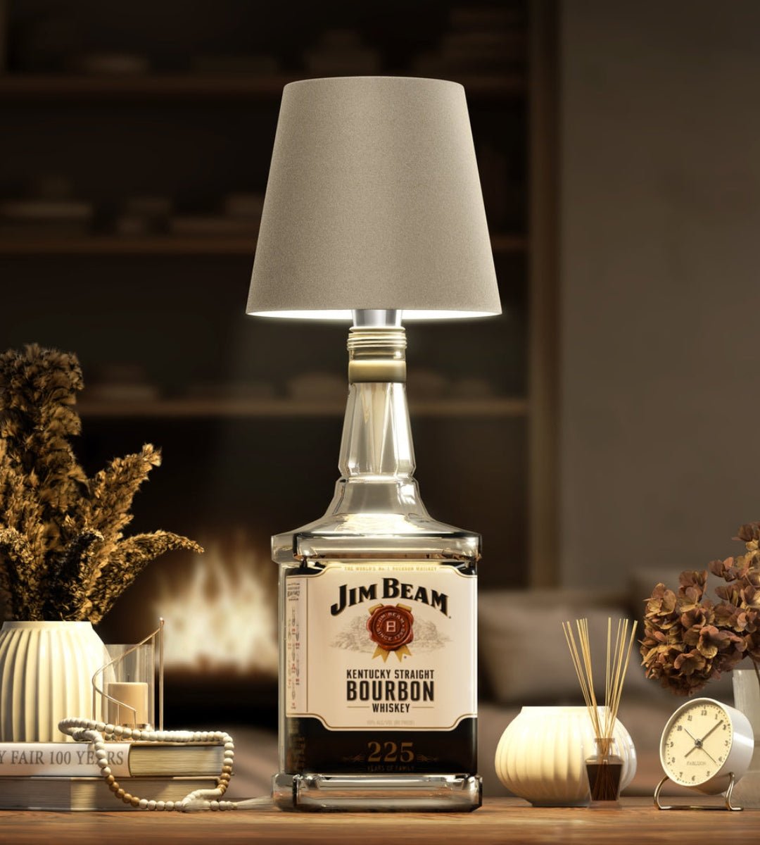 Luce di Bottiglia | Draadloze Fleslamp – Oplaadbaar via USB-C – Warm & Helder Licht