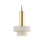 Pillar Marmo | Elegante Marmeren Hanglamp – Natuursteen & Goud – Minimalistisch