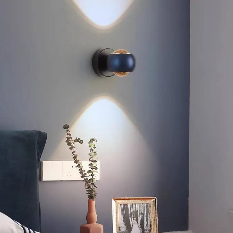 Cintra | Wandlamp met Kristalglas – Up & Down Licht – Compact Design