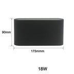 Recta | Buiten Wandlamp – Waterdicht LED – Up & Down Licht