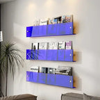 Zwevende Wandplank Transparant – Modern Design – Wandmontage | Seraphina