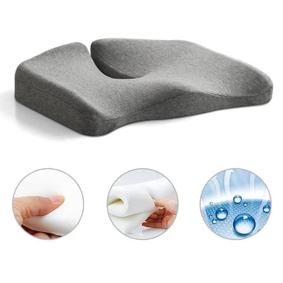 SedeSana | Ergonomisch Zitkussen – Traagschuim – Drukverlagend