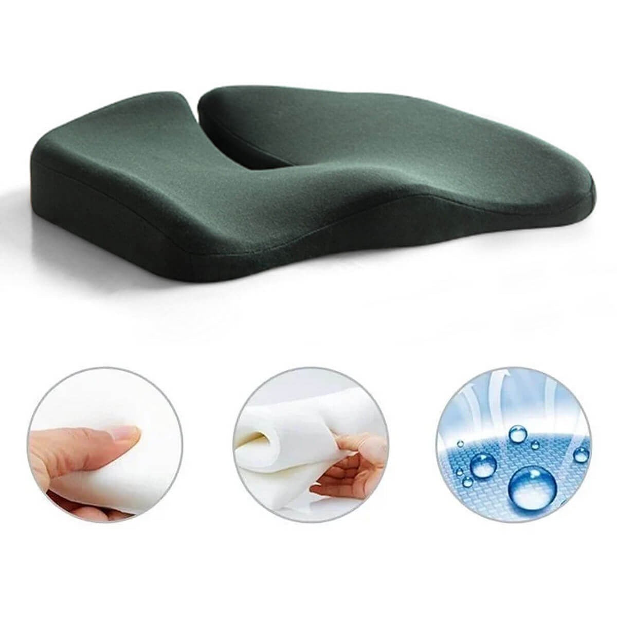 SedeSana | Ergonomisch Zitkussen – Traagschuim – Drukverlagend