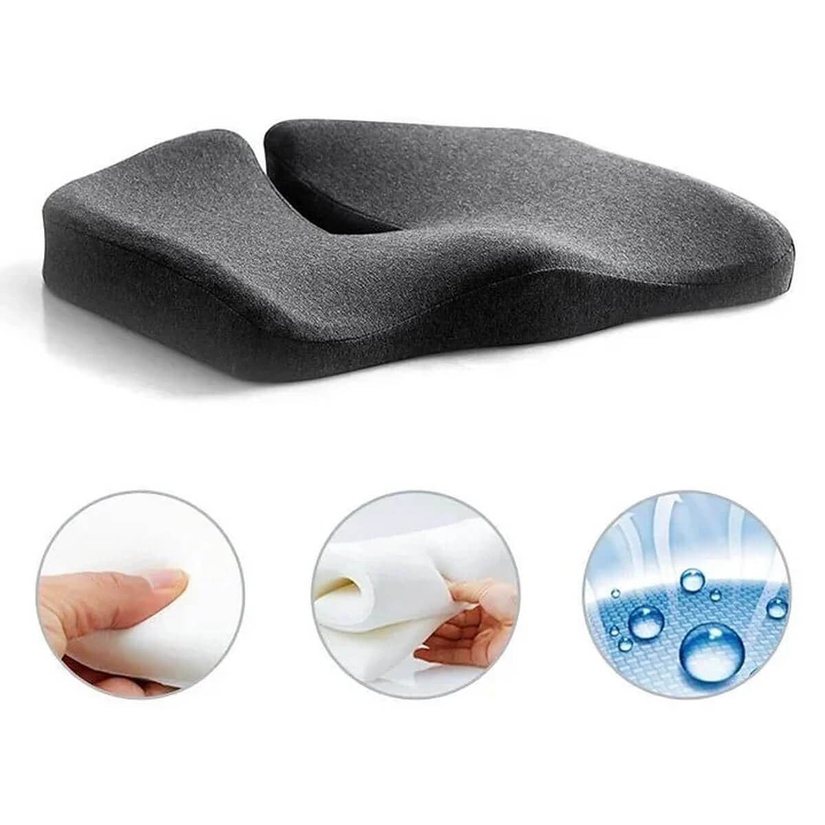SedeSana | Ergonomisch Zitkussen – Traagschuim – Drukverlagend