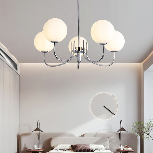 Rondo | Design Kroonluchter met Speelse Glazen Bollen