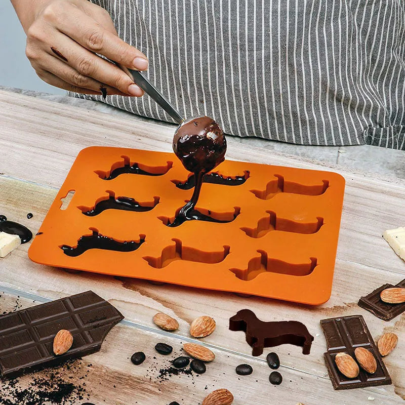 Doxie | Siliconen Vorm voor IJs/Chocolade