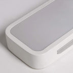Rettango | Ultra-slanke LED Plafondlamp – Minimalistisch Rechthoekig Design van IJzer & Acryl