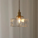 Retro Hanglamp – Geribbeld Glas – E27 | Oro Retro