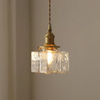 Retro Hanglamp – Geribbeld Glas – E27 | Oro Retro