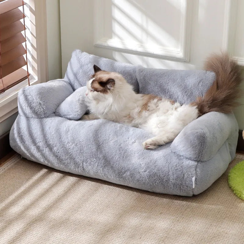 Orthopedisch Honden- & Kattenkussen – Pluche Sofa | Nuvola