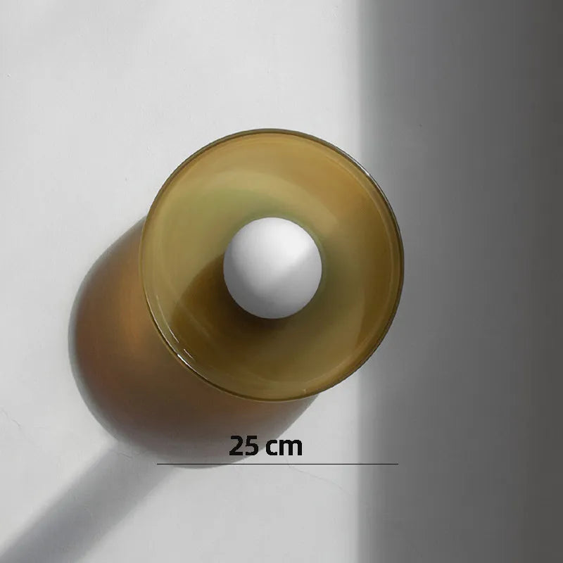 Wand- & Plafondlamp – Retro Disc Design | Avelora