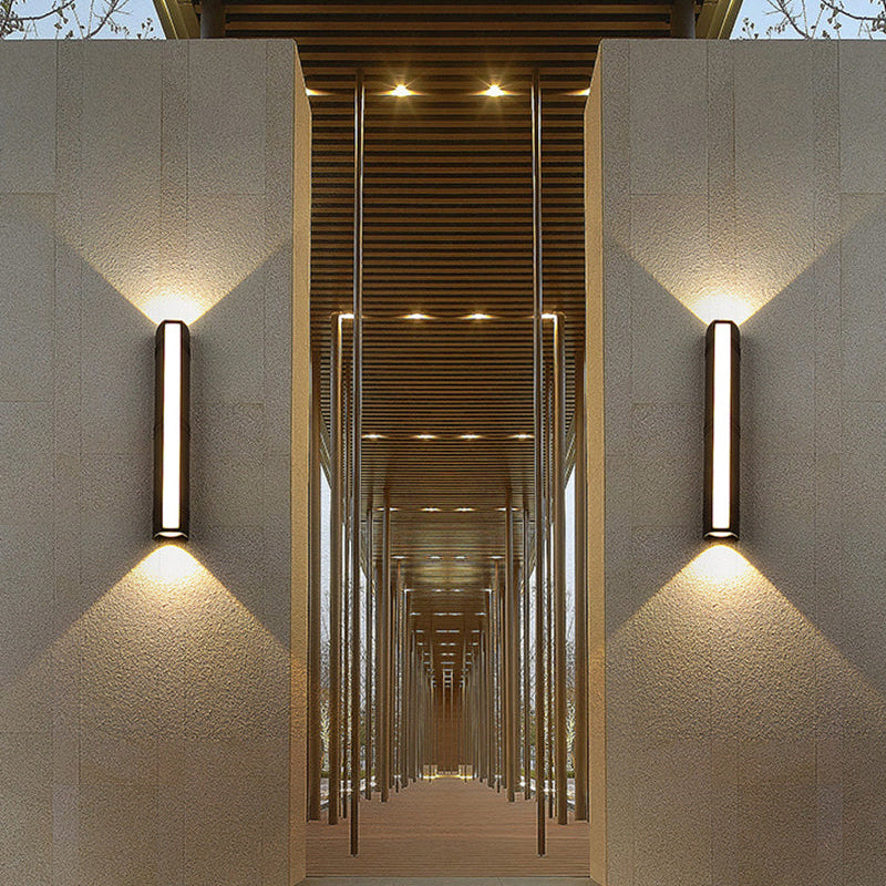 Allumine | Slanke Aluminium Buitenwandlamp