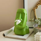 Tiki Box | Moai Design Tissue Box