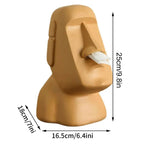 Tiki Box | Moai Design Tissue Box