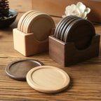 Komorebi | Japanse Houten Onderzetter Set