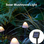 ForestGlow | 12-delige Solar Tuinverlichting – Paddenstoelvorm – Warmwit LED – IP65 Waterdicht