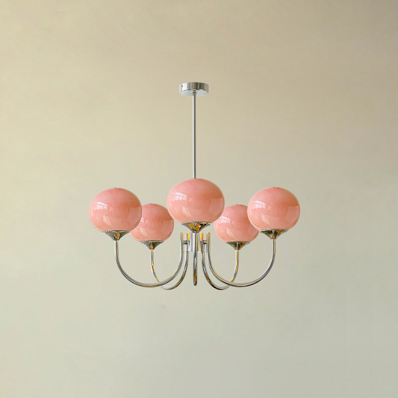 Rondo | Design Kroonluchter met Speelse Glazen Bollen