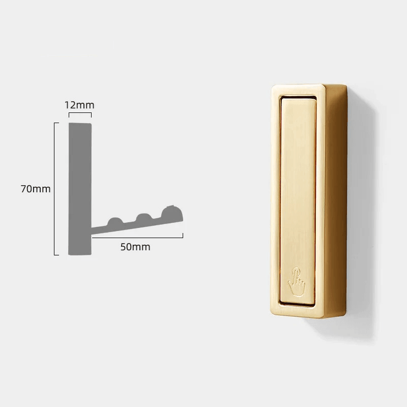 Inklapbare Wandhaak – Minimalistisch Design – Wandmontage | Discreto