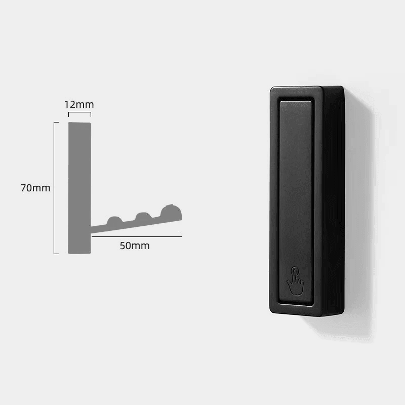Inklapbare Wandhaak – Minimalistisch Design – Wandmontage | Discreto