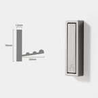 Inklapbare Wandhaak – Minimalistisch Design – Wandmontage | Discreto
