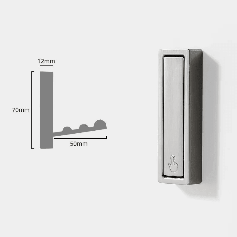 Inklapbare Wandhaak – Minimalistisch Design – Wandmontage | Discreto