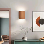 Striava | Moderne Ribbel Wandlamp van Kunsthars