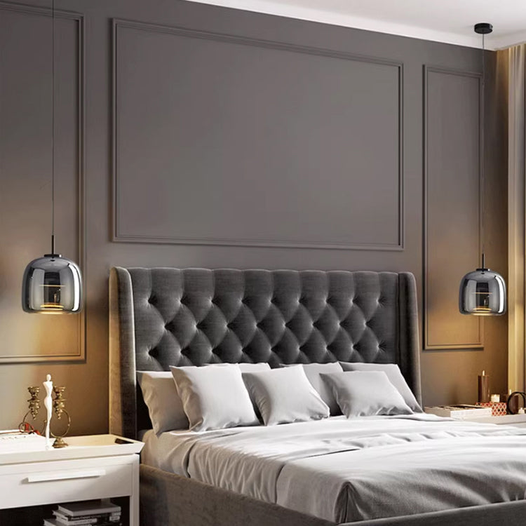Riflesso | Moderne Glazen Hanglamp – Luxe Spiegelglas Design met Warme Lichtgloed