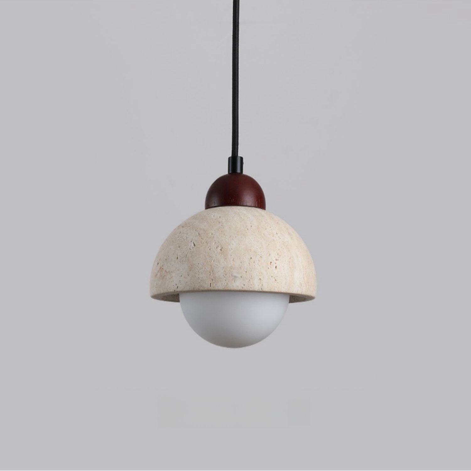 Naturosa | Hanglamp van Hout & Travertijnlook