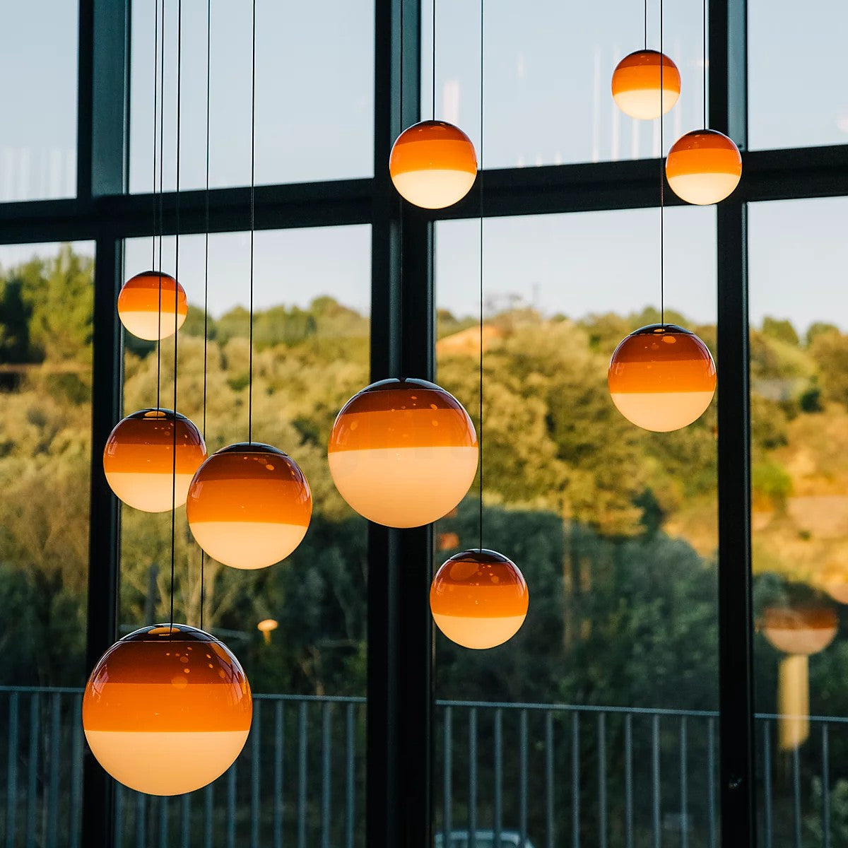 Design Hanglamp – Gekleurd Glas – E27 | Glod