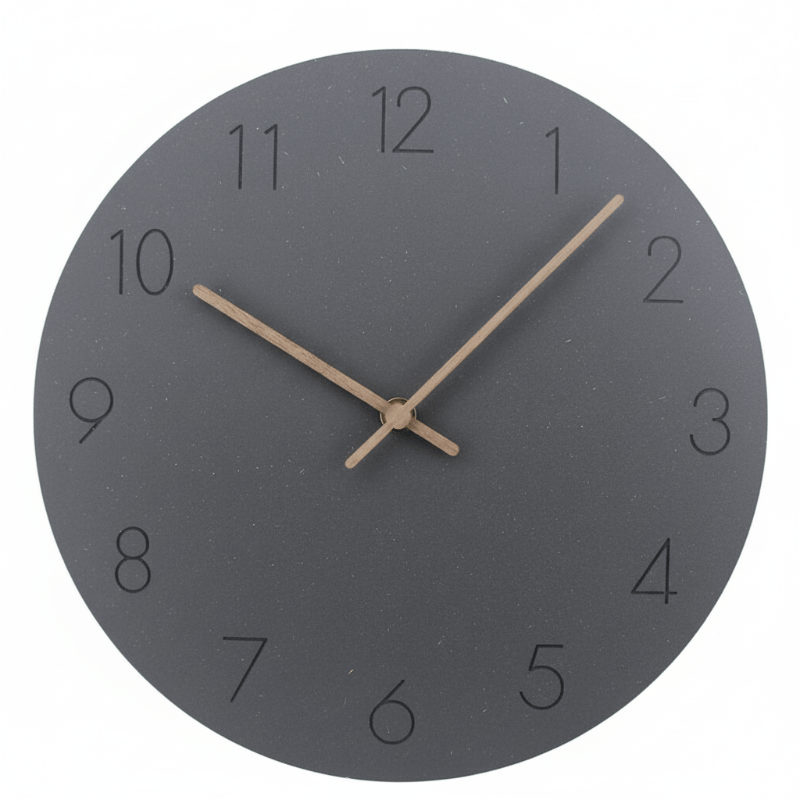 AskaSilent | Scandinavische Wandklok – Geruisloos – 29 cm