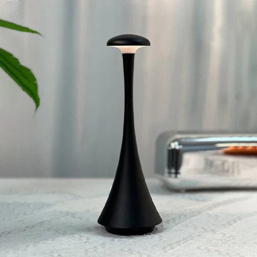 Lumea | Draadloze Tafellamp – Oplaadbaar met Touchbediening & Dimbaar Licht