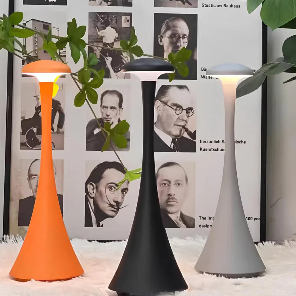 Lumea | Draadloze Tafellamp – Oplaadbaar met Touchbediening & Dimbaar Licht