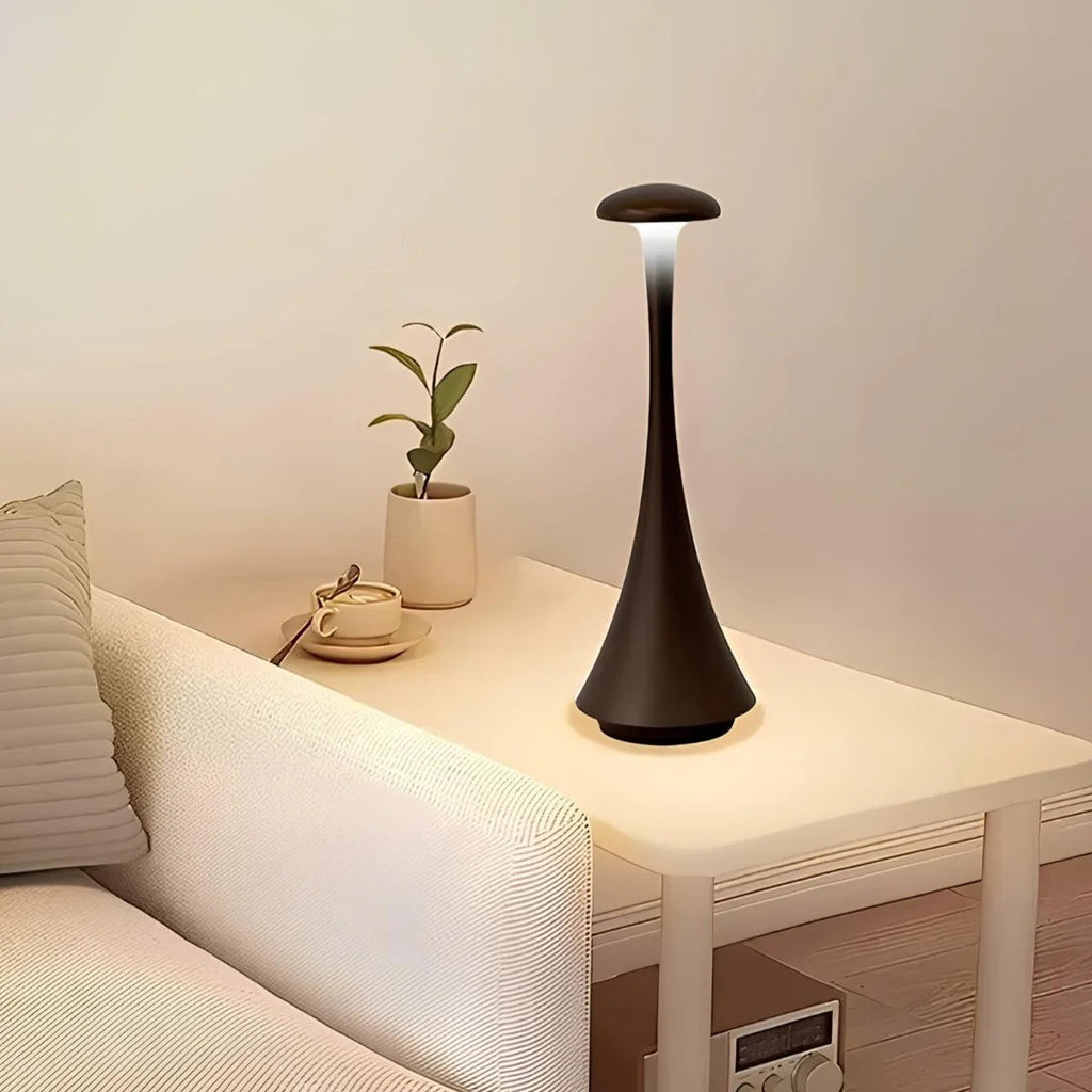 Lumea | Draadloze Tafellamp – Oplaadbaar met Touchbediening & Dimbaar Licht