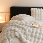CloudHug | Ultra-Zachte Faux-Fur Plaid voor Luxe Comfort