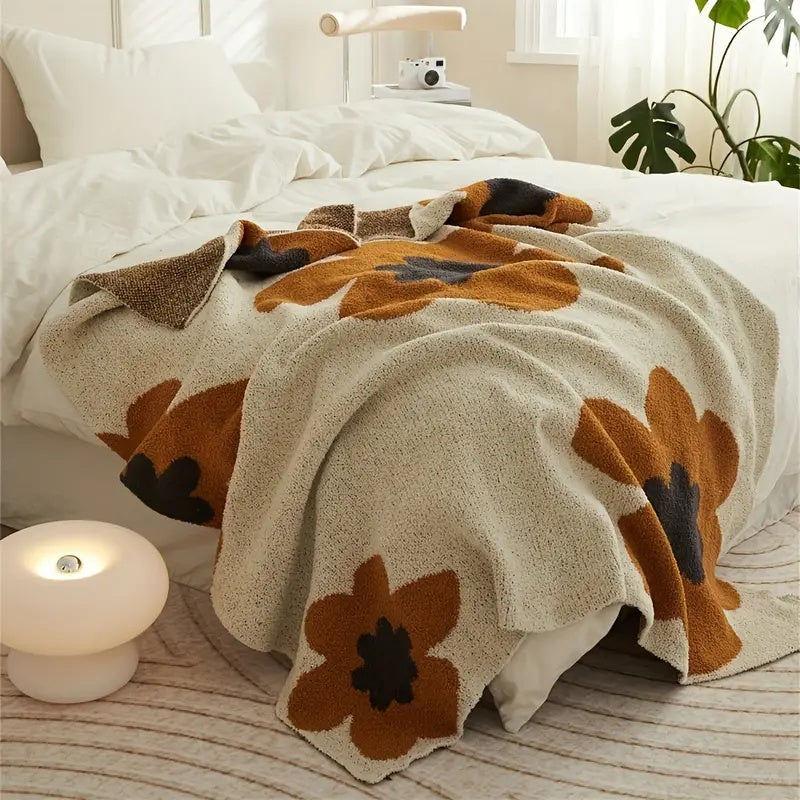 Chenille Plaid – Bloemen Design | Flora Knit