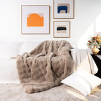 CloudHug | Ultra-Zachte Faux-Fur Plaid voor Luxe Comfort