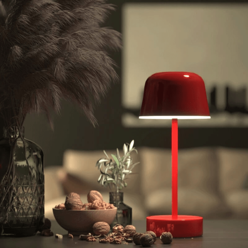 Lume | Draadloze LED Tafellamp – Minimalistisch Design, Dimbaar & Oplaadbaar via USB-C