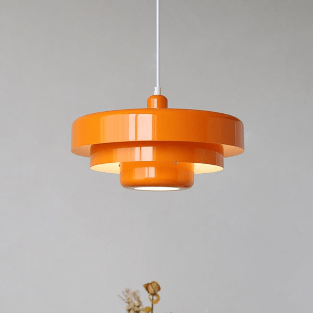 Levela | Retro-Modern Gelaagde LED Hanglamp (Bauhaus Design)