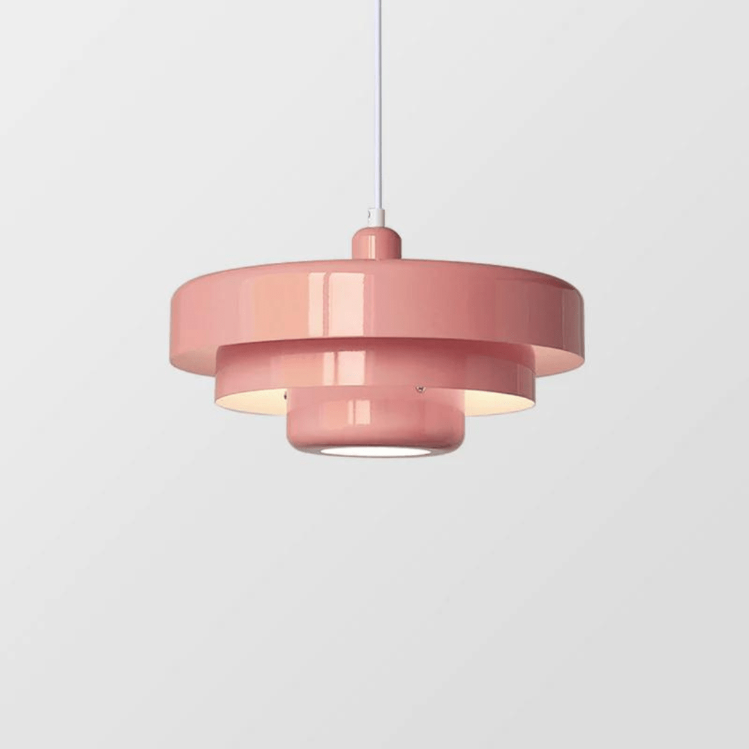 Levela | Retro-Modern Gelaagde LED Hanglamp (Bauhaus Design)