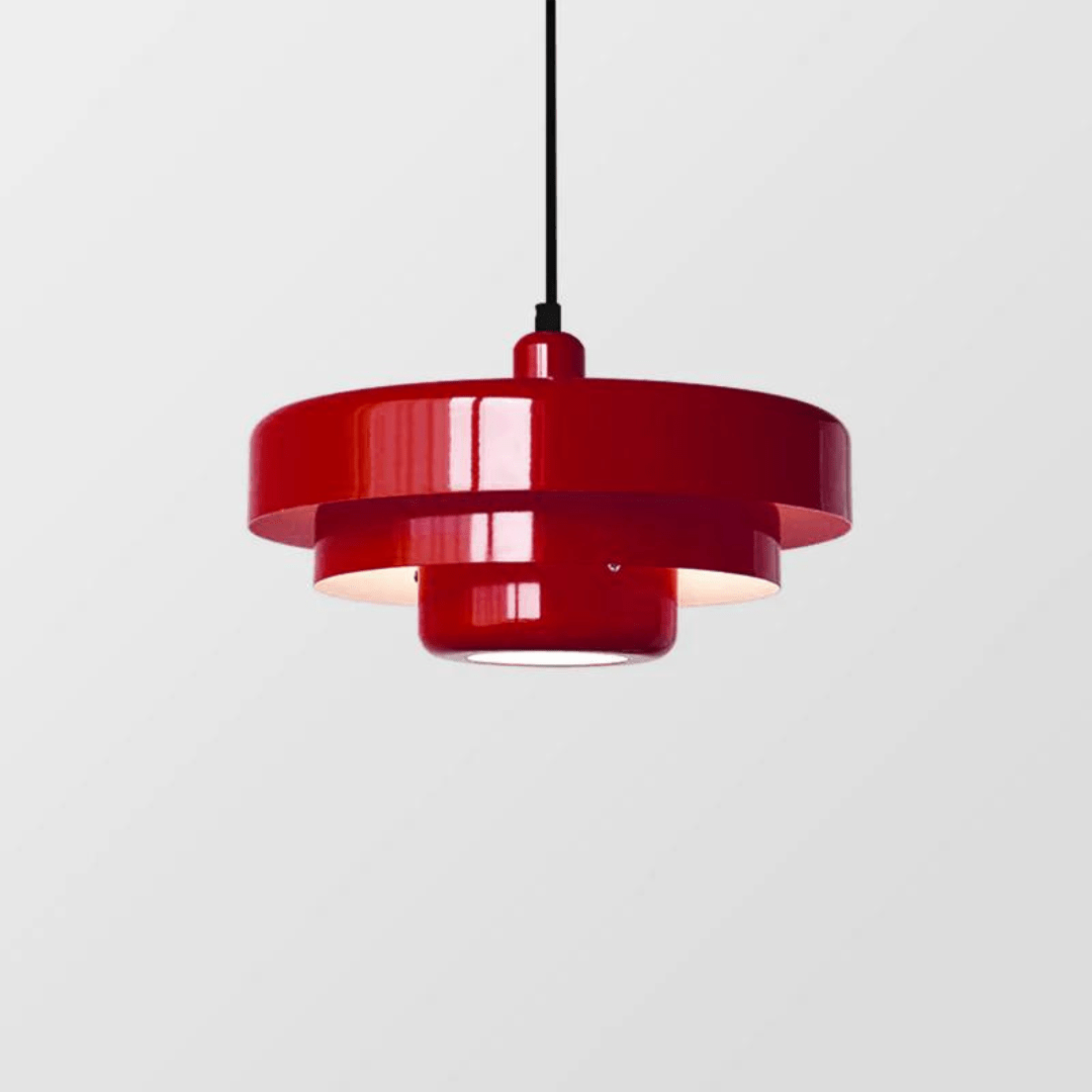 Levela | Retro-Modern Gelaagde LED Hanglamp (Bauhaus Design)