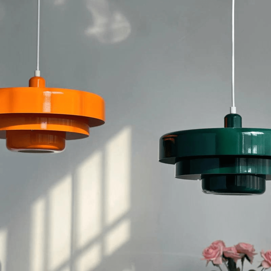 Levela | Retro-Modern Gelaagde LED Hanglamp (Bauhaus Design)