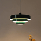 Levela | Retro-Modern Gelaagde LED Hanglamp (Bauhaus Design)